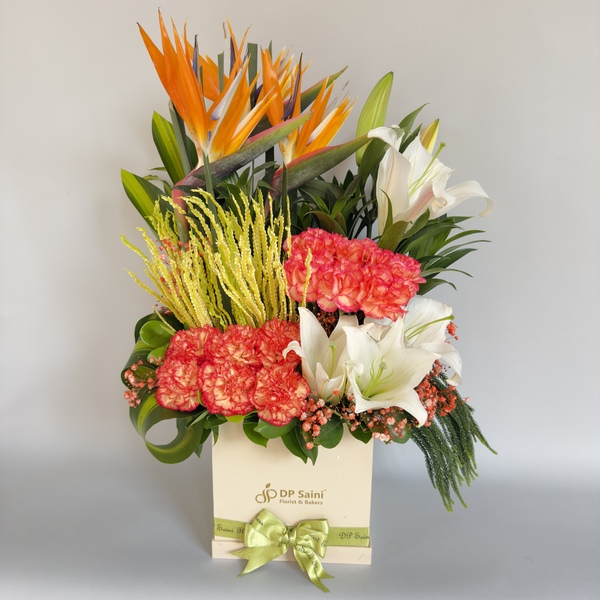 Exotic Mix Flowers in Box