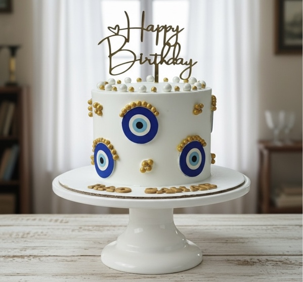 Evil-Eye Chocolate Cake