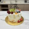 Exotic Fresh Fruits Designer Cake
