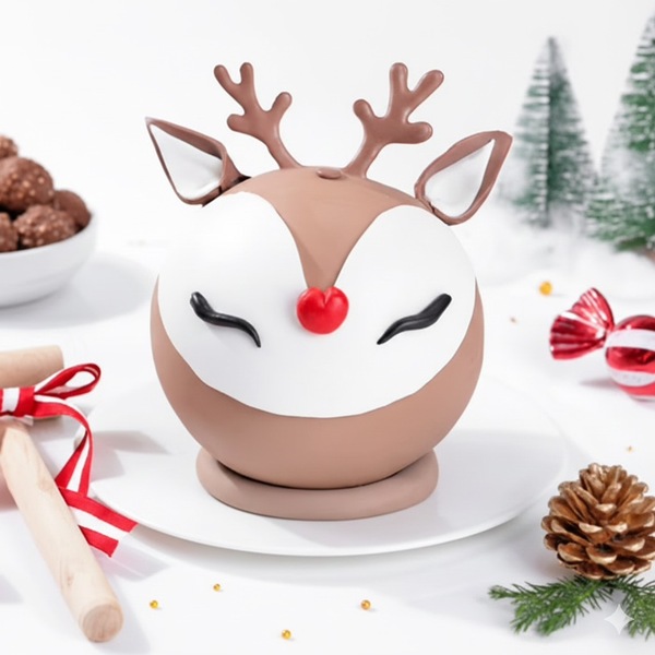 Rudolph Christmas Pinata Cake (1 Kg)