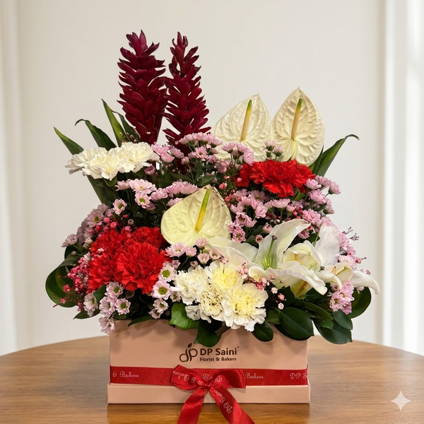 Exotic Mix Fresh Floral Box