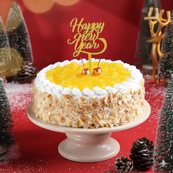 New Year Pineapple Cake
