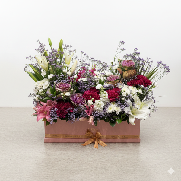 Luxury Box of Exotic Mix Flowers