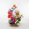 Balloon with Fresh Blooms