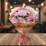 Pink Theme Mix Flower Bunch