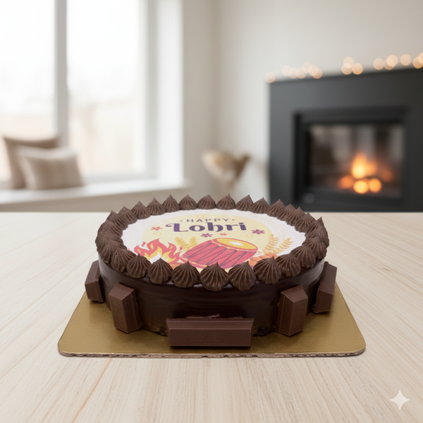 Lohri Special Photo Cake