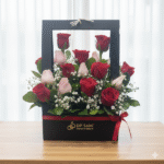 Mix Rose in Handle Box