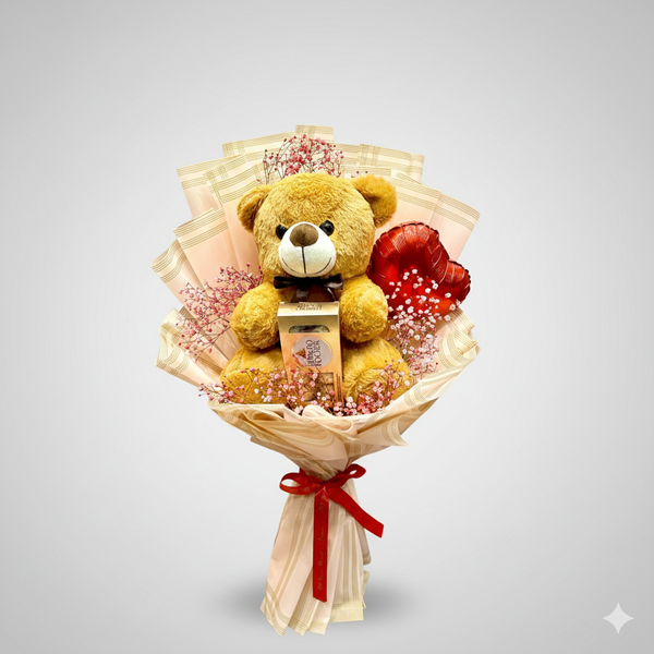 Bunch of Teddy , Chocolates & Balloons