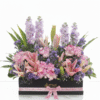 Exotic Mix Flower Purple-Pink Theme Box