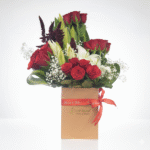 Red Rose & Lille in Box