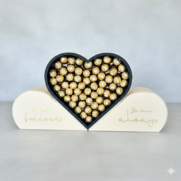 Ferrero Rocher in Heart Shape Box