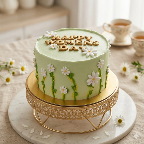 Graceful Blossoms Cake