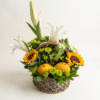 Mix Flowers & Mango's in Garden Basket