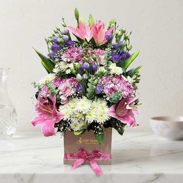 Exotic Mix Flowers in Box