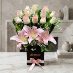 Emma Rose & Pink Lille in Box