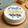 Brother's Day Photo Cake