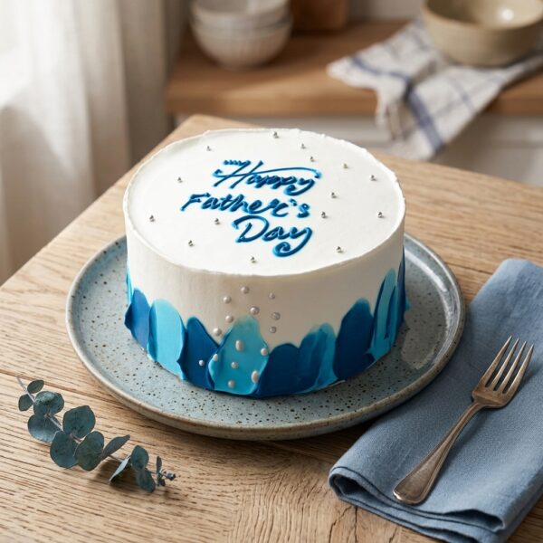 Dad Theme Chocolate Cake