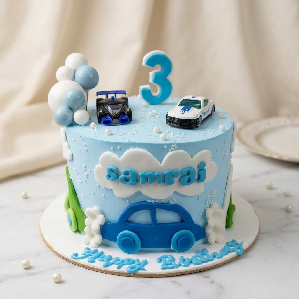 1 Kg Designer Kid's Chocolate Cake