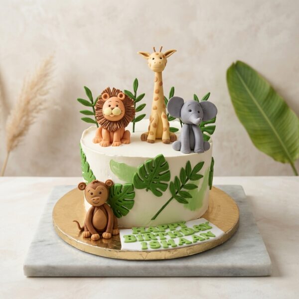 2.5 Kg Jungle Theme Cake