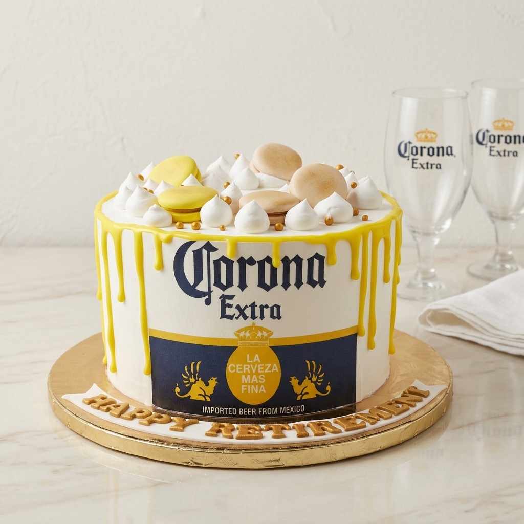 3 Kg Corona Extra Photo Cake