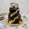 2.5 Kg 2 Tier Designer Chocolate Cake