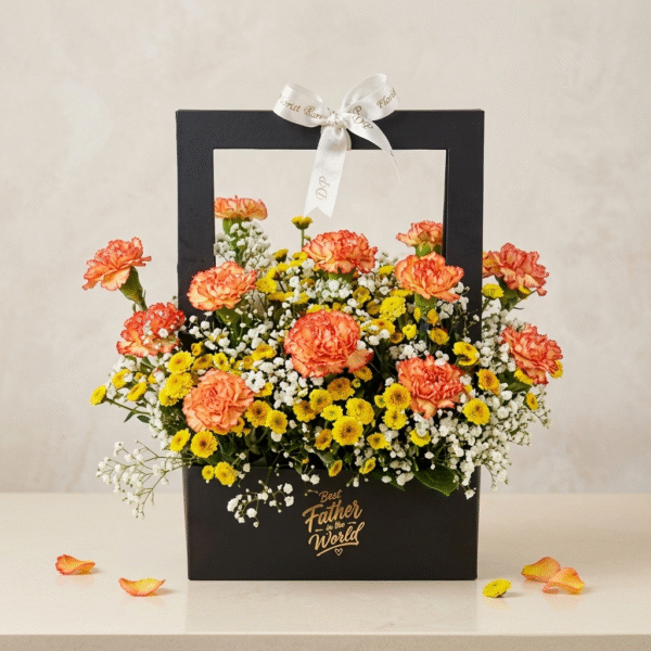Cranation & Daisy in Handle Box