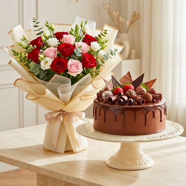Cake With Flowers Cake With Flowers