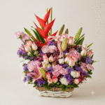Exotic Mix Flowers Basket