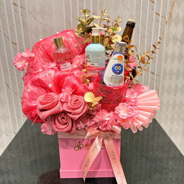 American delight basil seed drink blueberry flavour ( 300 ml ) _ hamper