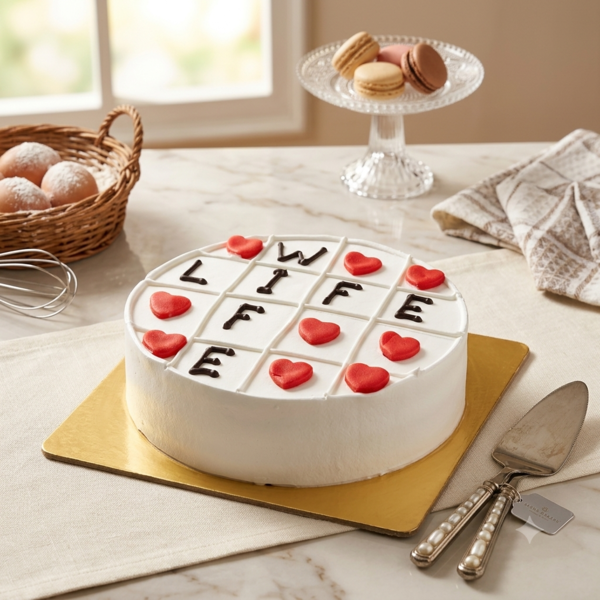 "WIFE" Celebration Cake