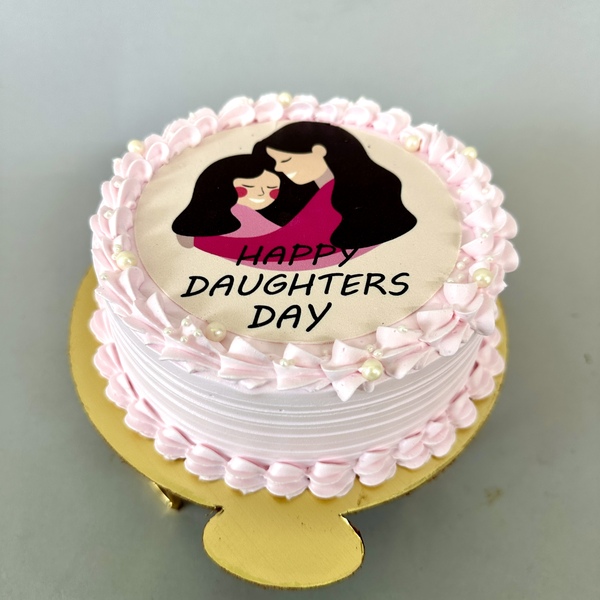 Daughter’s Day Photo Cake
