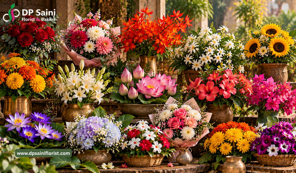 Fresh flower bouquets and arrangements