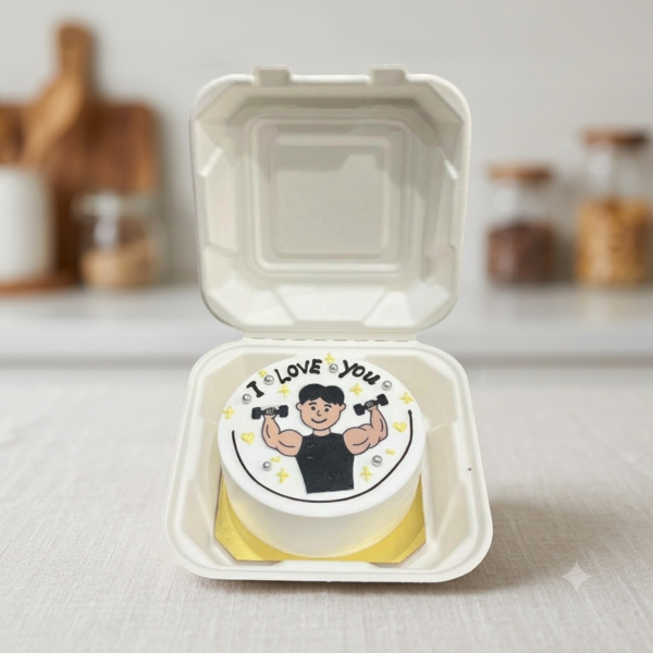 Fitness Enthusiast Bento Cake